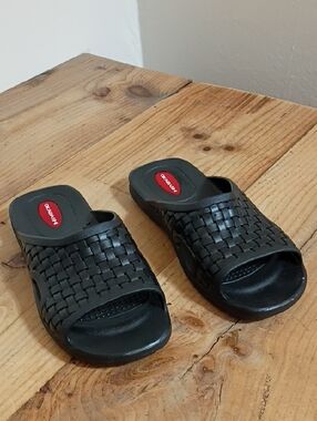 Okabashi Black Torino Men's Sandals Size ML 6-7